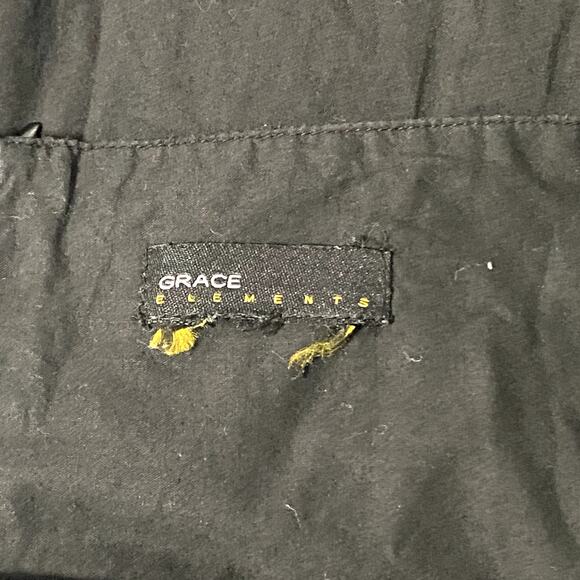 Grace Elements Pleated Whimsygoth Boho Gothic Dark Fairy Midi Skirt with Pockets - Picture 10 of 10